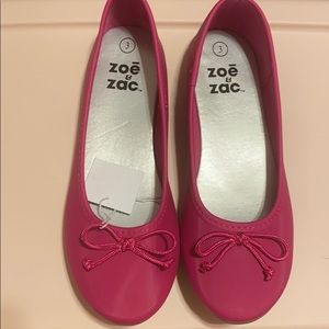 NWT Girls ballet flats. Size 3